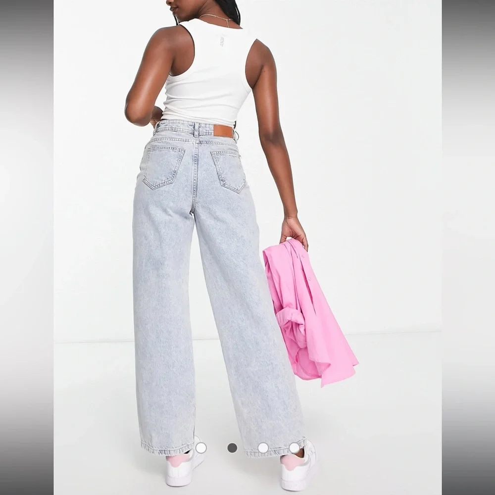 Noisy May Drew High Waist Wide Leg Jeans | 30x32 | NWT